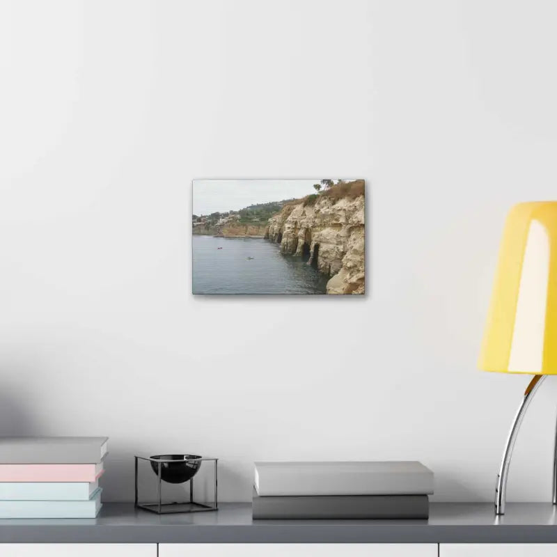 La Jolla Beach Canvas: Elegance with a Semi Glossy Finish - Canvas