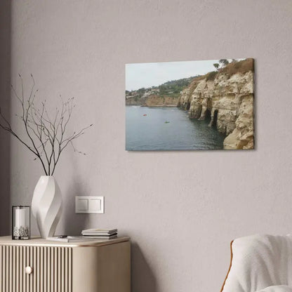 La Jolla Beach Canvas: Elegance with a Semi Glossy Finish - Canvas