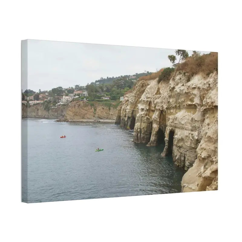 La Jolla Beach Canvas: Elegance with a Semi Glossy Finish - Canvas