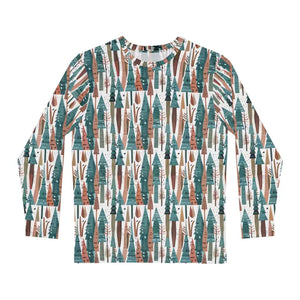 Cozy Forest Tees Men’s Long Sleeve Nature Comfort Shirt - Dipaliz - T-shirts