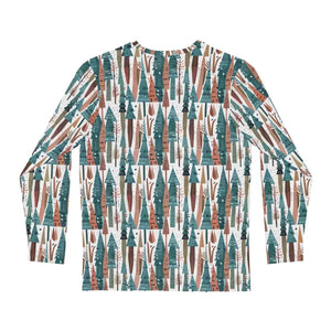 Cozy Forest Tees Men’s Long Sleeve Nature Comfort Shirt - Dipaliz - T-shirts