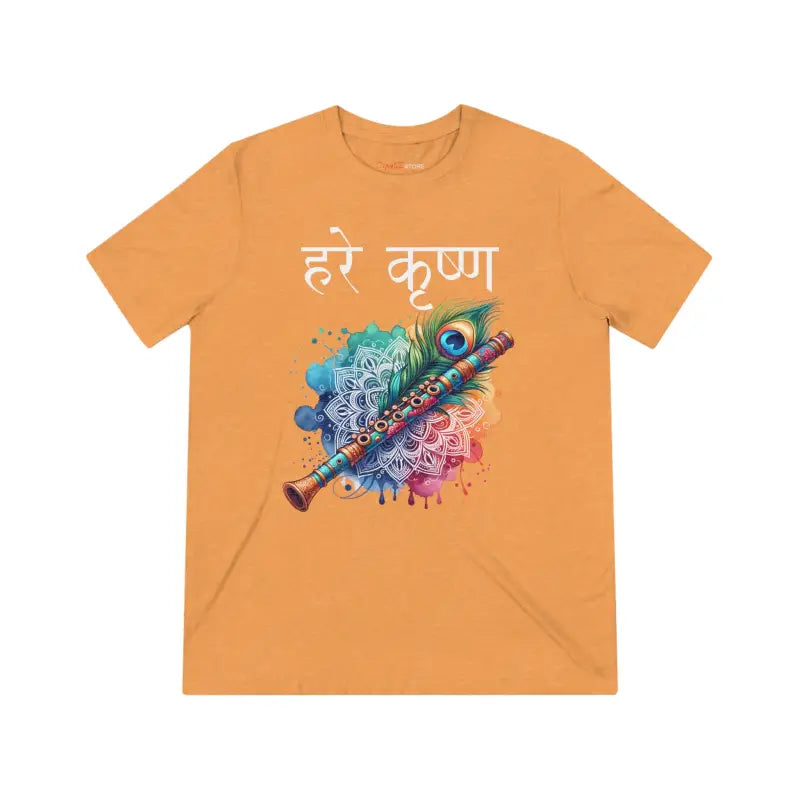 Dive Into Comfort with Krishna Bliss Triblend Tee - T-shirt