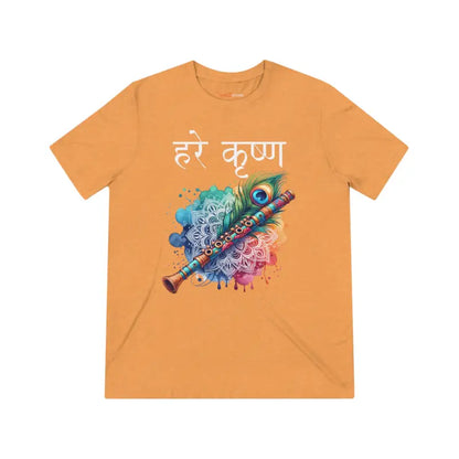 Dive Into Comfort with Krishna Bliss Triblend Tee - T-shirt