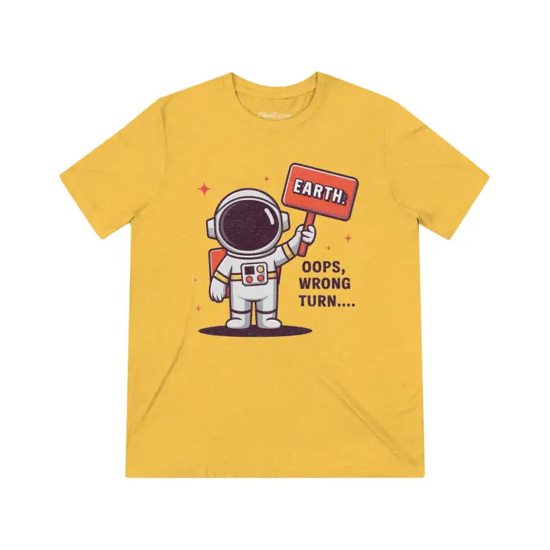 Get Lost in Style with Cosmic Mishaps Astronaut Tee! - T-shirt