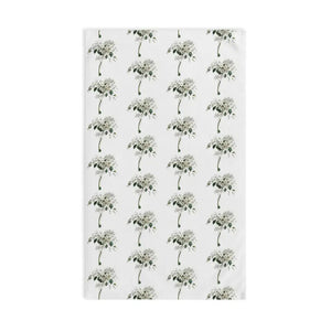 Home Decor - Polyester-cotton Hand Towel - Luxe Bathroom Bliss - Dipaliz White Base / 28’’ × 16’’