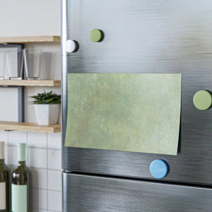 Green Textured Post it Notes - Vibrant Desk Organizer - Dipaliz - Sticky