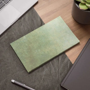 Green Textured Post it Notes - Vibrant Desk Organizer - Dipaliz - Sticky