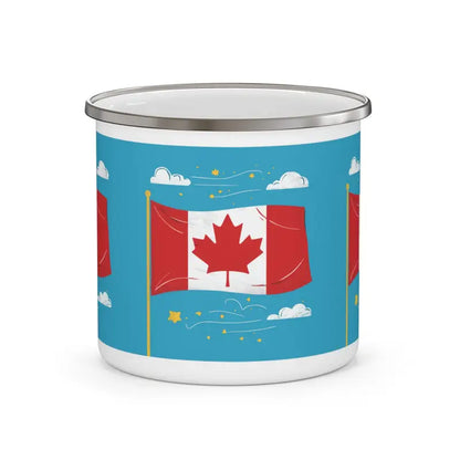 Celebrate Canada Day with the Rugged Flag Mug - 12oz