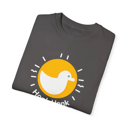 Get Quirky with the Comfort Colors Duck Honk T-shirt - T-shirt