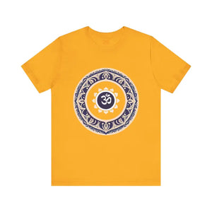 Aum Bliss Unisex Cotton Meditation Tee - Ultimate Comfort - Dipaliz - T-shirts