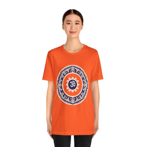 Aum Bliss Unisex Cotton Meditation Tee - Ultimate Comfort - Dipaliz - T-shirts