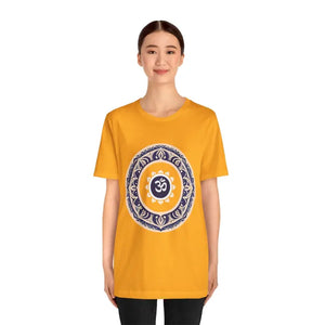 Aum Bliss Unisex Cotton Meditation Tee - Ultimate Comfort - Dipaliz - T-shirts