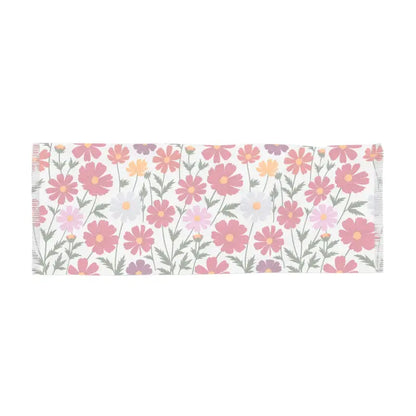 Turn Heads with our Floral Print Lightweight Scarf! - 27’’ × 73’’ Scarf