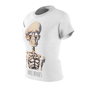 Bare Bones Skeleton Tee - Spooky Fashion Statement - Dipaliz - T-shirts