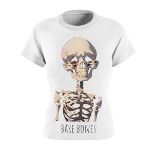 Bare Bones Skeleton Tee - Spooky Fashion Statement - Dipaliz - T-shirts