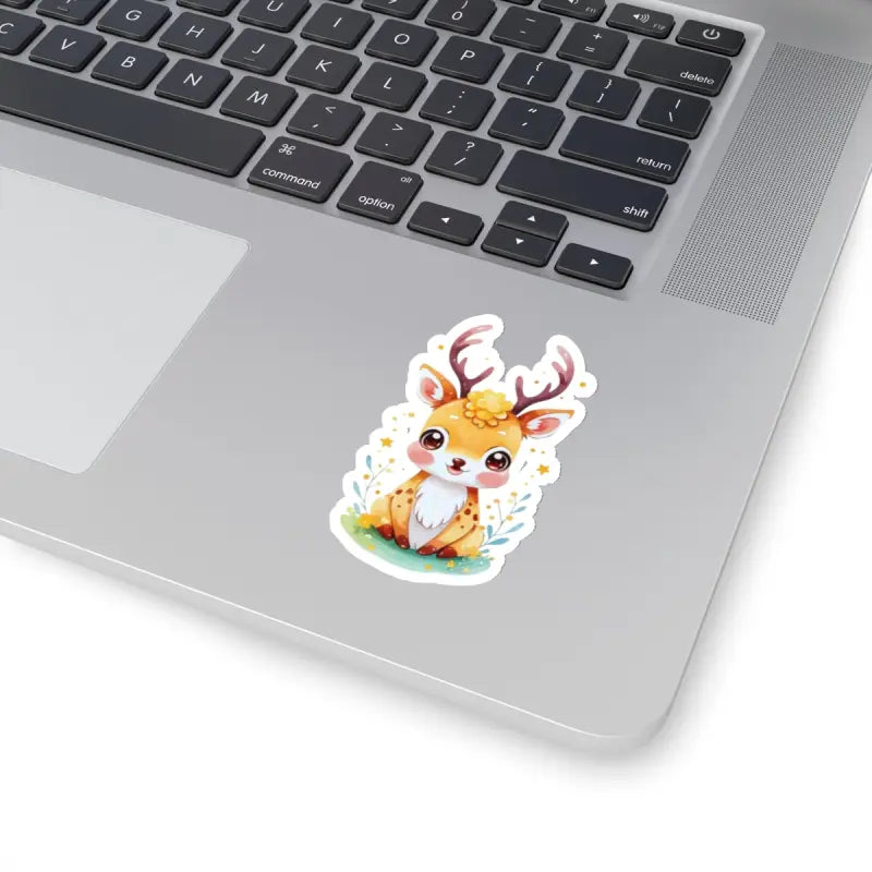 Elevate your Space with Cute Deer Kiss-cut Stickers - Paper Products