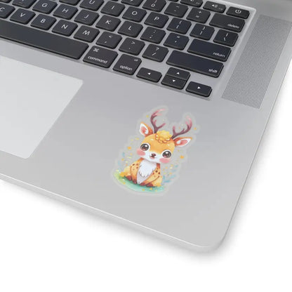 Elevate your Space with Cute Deer Kiss-cut Stickers - Paper Products