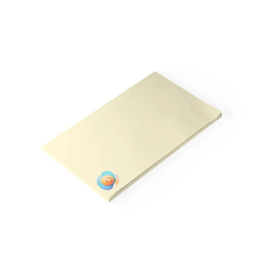 Boost Productivity with Smiley Face Post-it Note Pads - 10’’ x 6’’ / White Paper Products