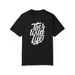 Wild Life Tee - Bold Typography Adventure Style - Dipaliz - T-shirts