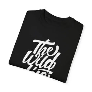Wild Life Tee - Bold Typography Adventure Style - Dipaliz - T-shirts