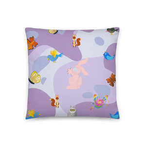 Animal Print Square Throw Pillow Bold Chic Style - Dipaliz - Pillows