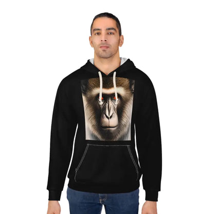 Unleash Style with the Get Wild Monkey Pullover Hoodie! - All Over Prints