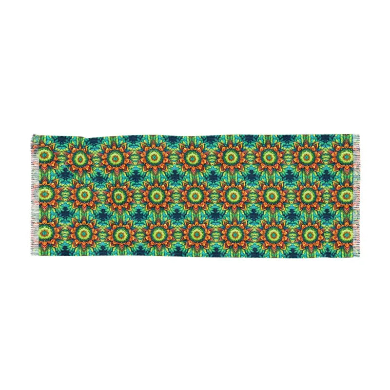 Get Wrapped in Style with our Geometric Print Scarf - 27’’ × 73’’