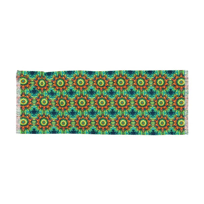 Get Wrapped in Style with our Geometric Print Scarf - 27’’ × 73’’