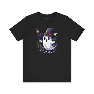 Soft Unisex Ghost Tee - Ribbed Knit Collars - Dipaliz - T-shirts
