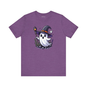 Soft Unisex Ghost Tee - Ribbed Knit Collars - Dipaliz - T-shirts