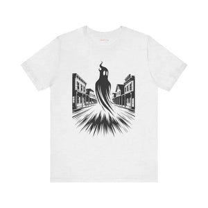 Scary Ghost Halloween Tee Jersey Short Sleeve Spooky Style - Dipaliz - T-shirts