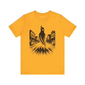 Scary Ghost Halloween Tee Jersey Short Sleeve Spooky Style - Dipaliz - T-shirts