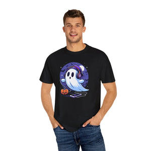 Relaxed Ghost Headphones Comfort Colors Tee - Dipaliz - T-shirts