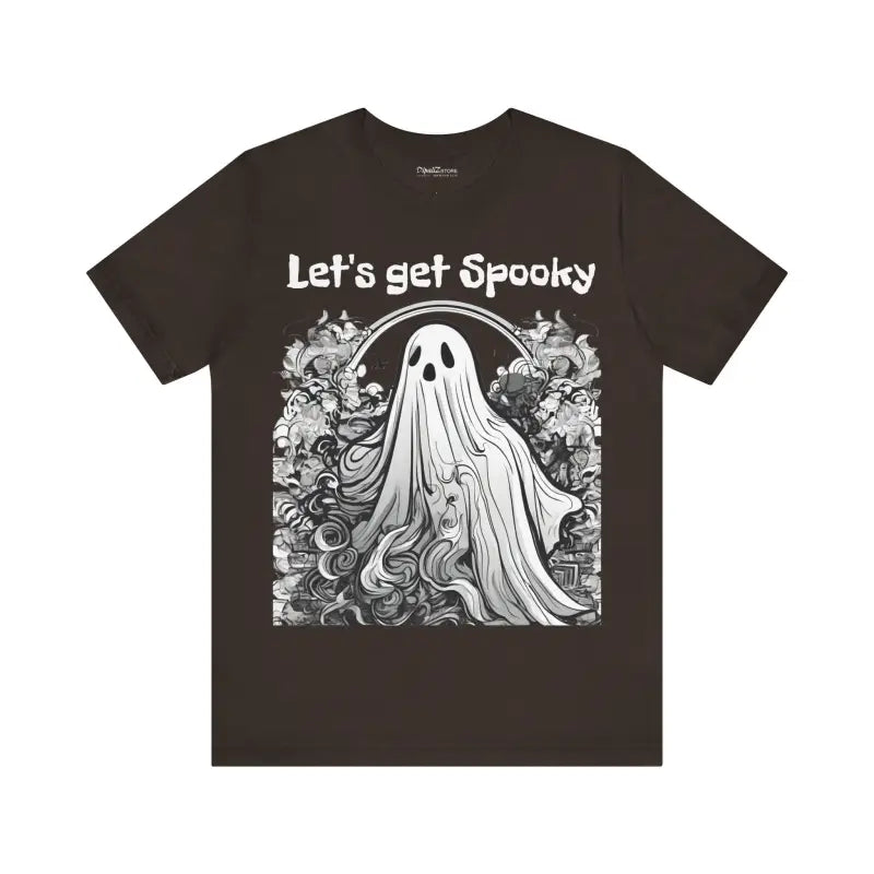 Get Spooky with Unisex Jersey Short Sleeve Halloween Tee - T-shirt