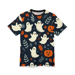 Ghosts & Pumpkins Unisex Halloween Spirit Tee - Dipaliz - T-shirts