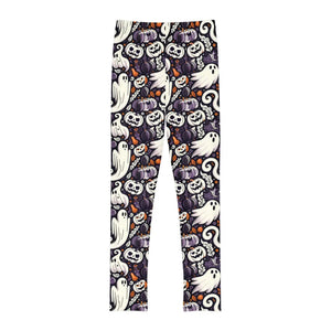 Spooky Halloween Youth Full-length Leggings - Dipaliz