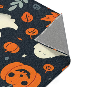Jack-o’-lantern Area Rugs – Polyester Chenille - Dipaliz