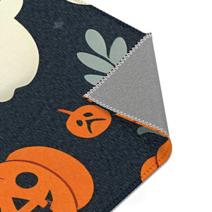 Jack-o’-lantern Area Rugs – Polyester Chenille - Dipaliz
