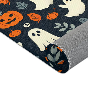 Jack-o’-lantern Area Rugs – Polyester Chenille - Dipaliz