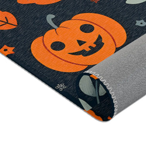 Jack-o’-lantern Area Rugs – Polyester Chenille - Dipaliz