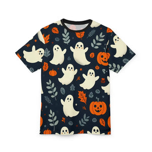 Ghosts and Pumpkins Unisex T-shirt Halloween Spirit - Dipaliz - T-shirts