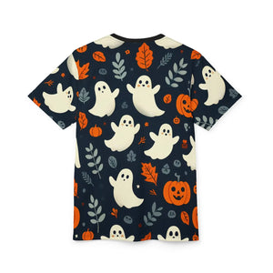 Ghosts and Pumpkins Unisex T-shirt Halloween Spirit - Dipaliz - T-shirts