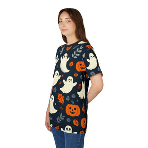 Ghosts and Pumpkins Unisex T-shirt Halloween Spirit - Dipaliz - T-shirts