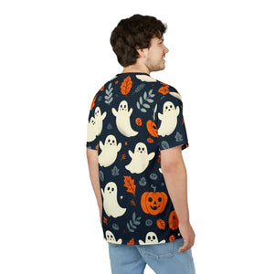 Ghosts and Pumpkins Unisex T-shirt Halloween Spirit - Dipaliz - T-shirts