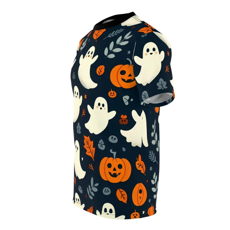 Get Spooky with the Ghosts & Pumpkins Unisex Halloween Tee! - T-shirt