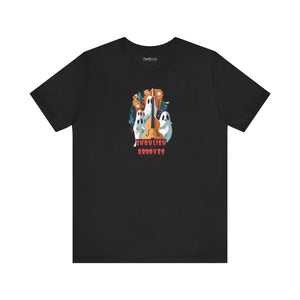 Ghoulish Grooves Ghosts Unisex Jersey Short Sleeve - Dipaliz - T-shirts