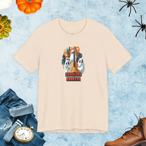 Ghoulish Grooves Ghosts Unisex Jersey Short Sleeve - Dipaliz - T-shirts