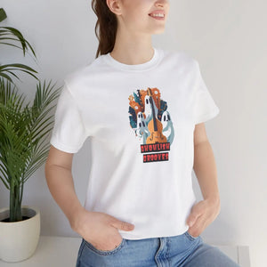 Ghoulish Grooves Ghosts Unisex Jersey Short Sleeve - Dipaliz - T-shirts