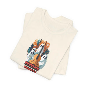 Ghoulish Grooves Ghosts Unisex Jersey Short Sleeve - Dipaliz - T-shirts