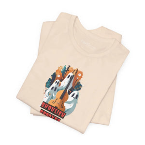 Ghoulish Grooves Ghosts Unisex Jersey Short Sleeve - Dipaliz - T-shirts